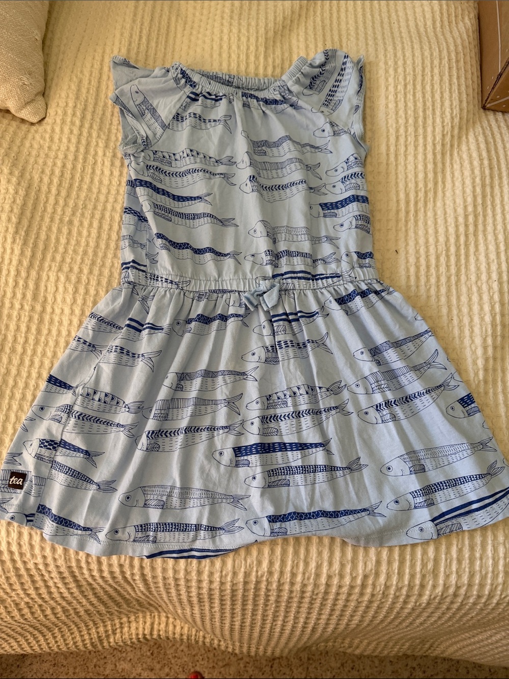 Girls Tea Collection dress with fish